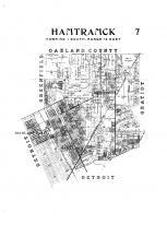 Hamtramck Township, Highland Park, North Detroit, Wayne County 1915